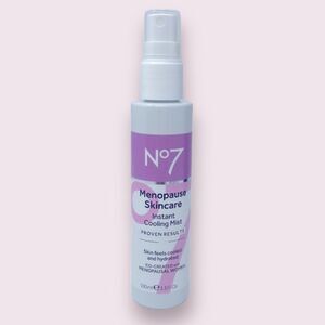 No7 Menopause Skincare Instant Cooling Refreshing Mist Spray